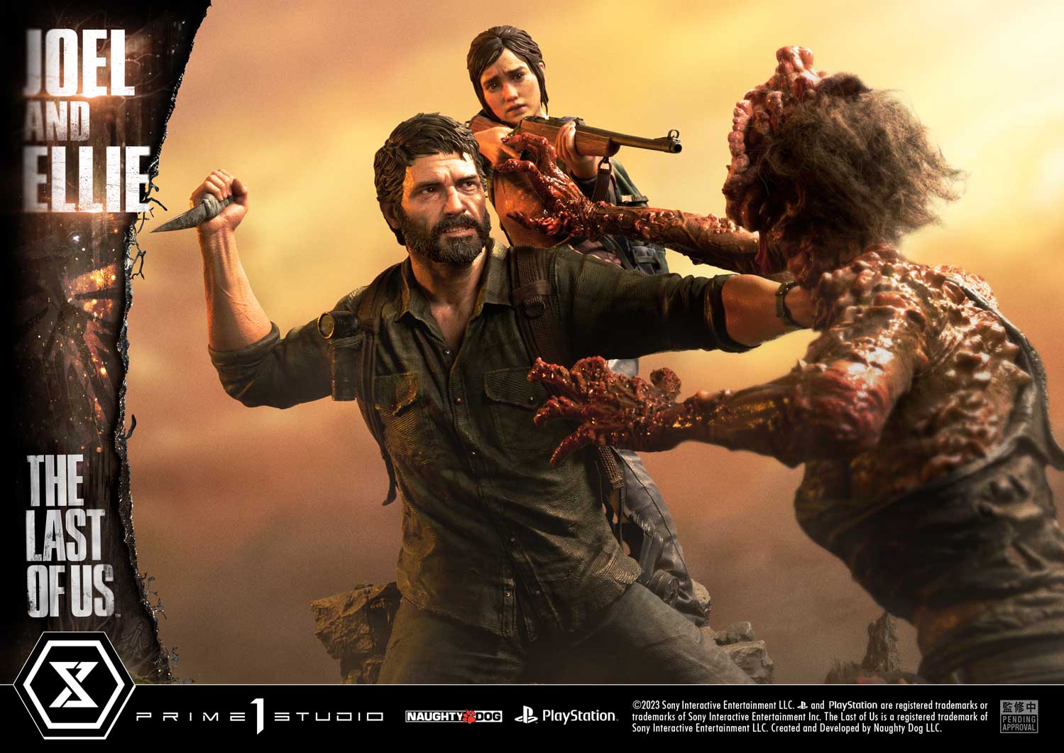 PRE-ORDER Prime1 Studio - Ultimate Premium Masterline - The Last of Us Part 1 - Joel & Ellie