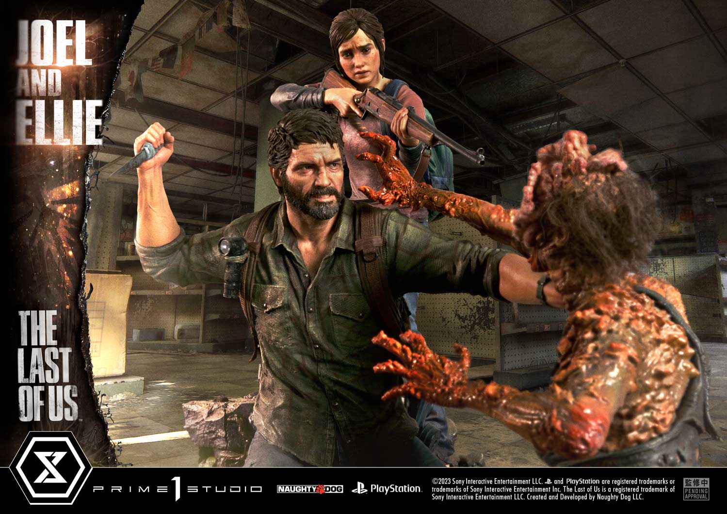 PRE-ORDER Prime1 Studio - Ultimate Premium Masterline - The Last of Us Part 1 - Joel & Ellie