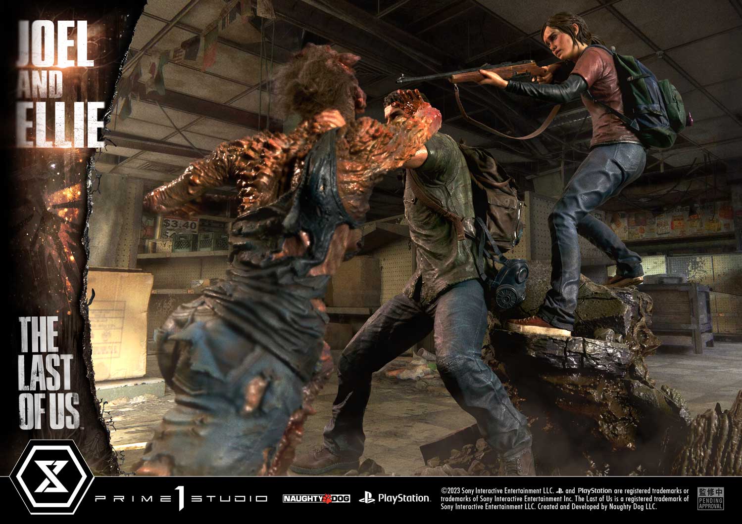 PRE-ORDER Prime1 Studio - Ultimate Premium Masterline - The Last of Us Part 1 - Joel & Ellie