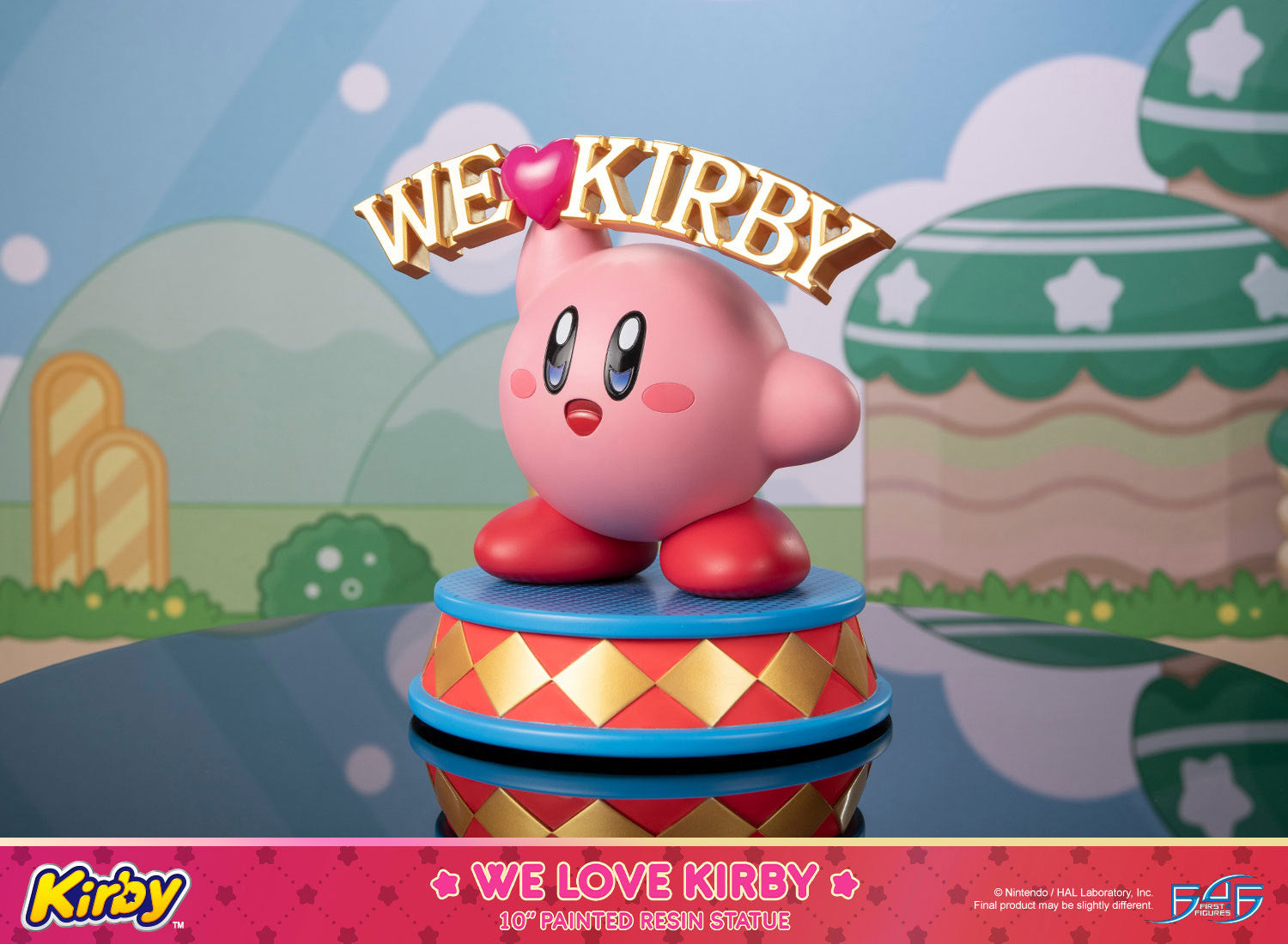 PRE-ORDER First4Figures - Kirby - We Love Kirby