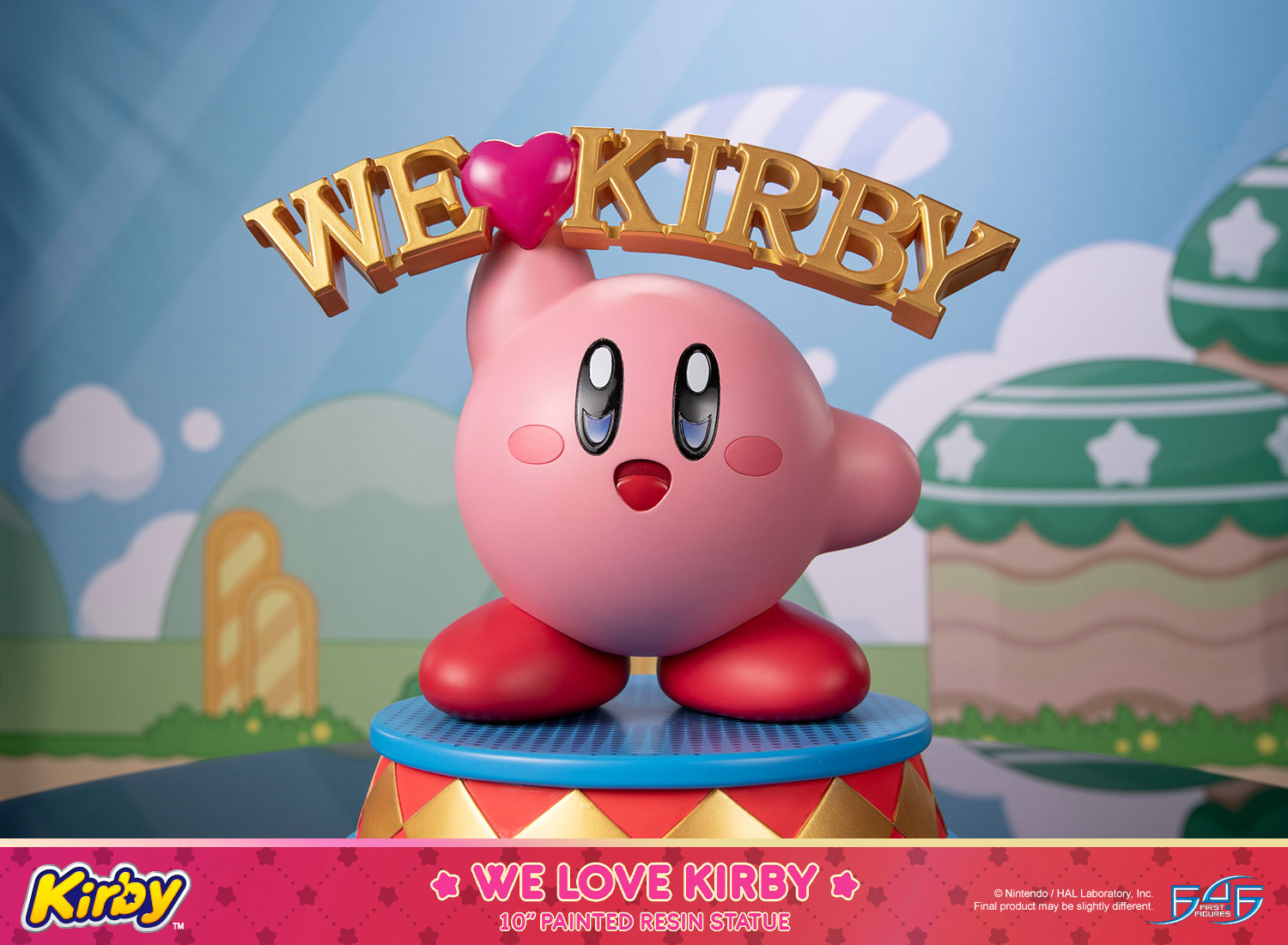 PRE-ORDER First4Figures - Kirby - We Love Kirby