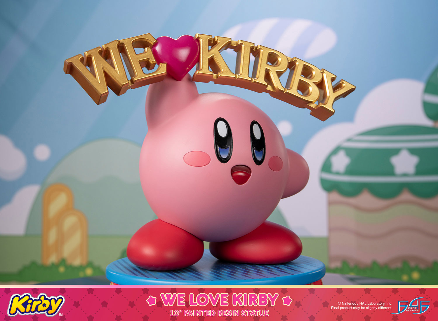 PRE-ORDER First4Figures - Kirby - We Love Kirby