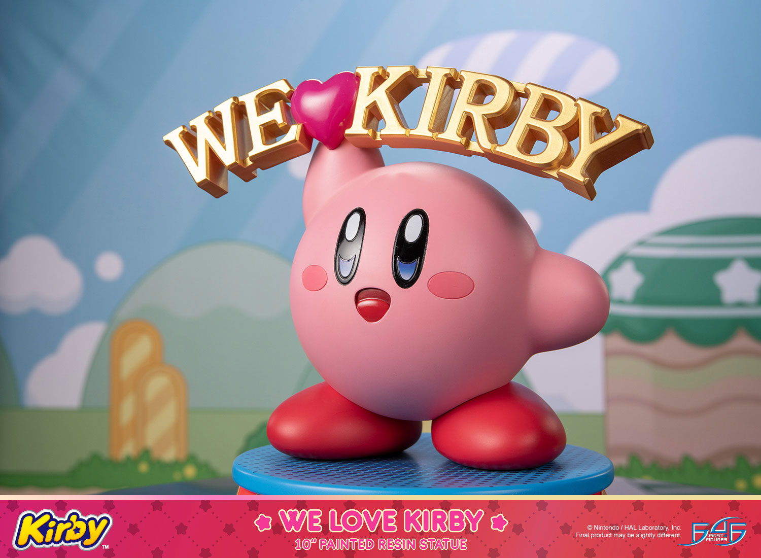 PRE-ORDER First4Figures - Kirby - We Love Kirby