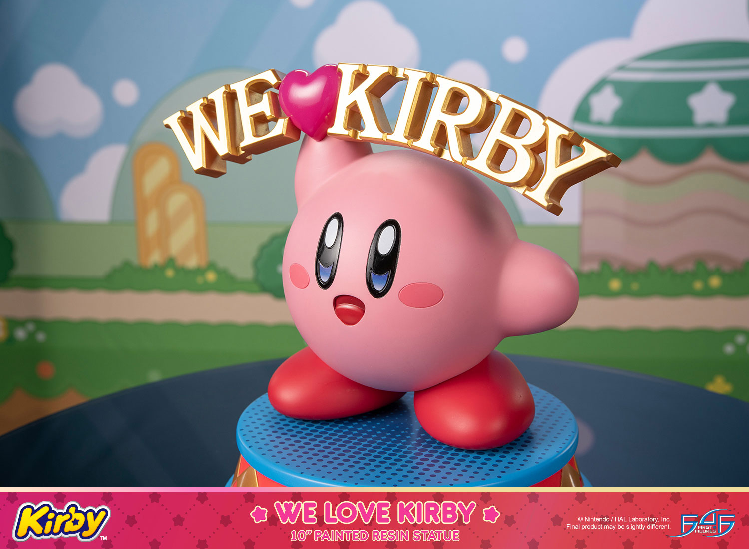 PRE-ORDER First4Figures - Kirby - We Love Kirby