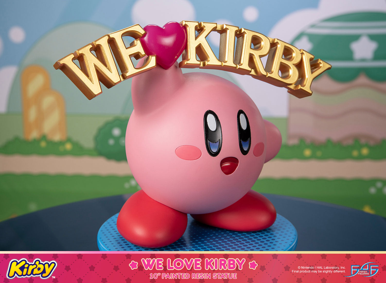 PRE-ORDER First4Figures - Kirby - We Love Kirby
