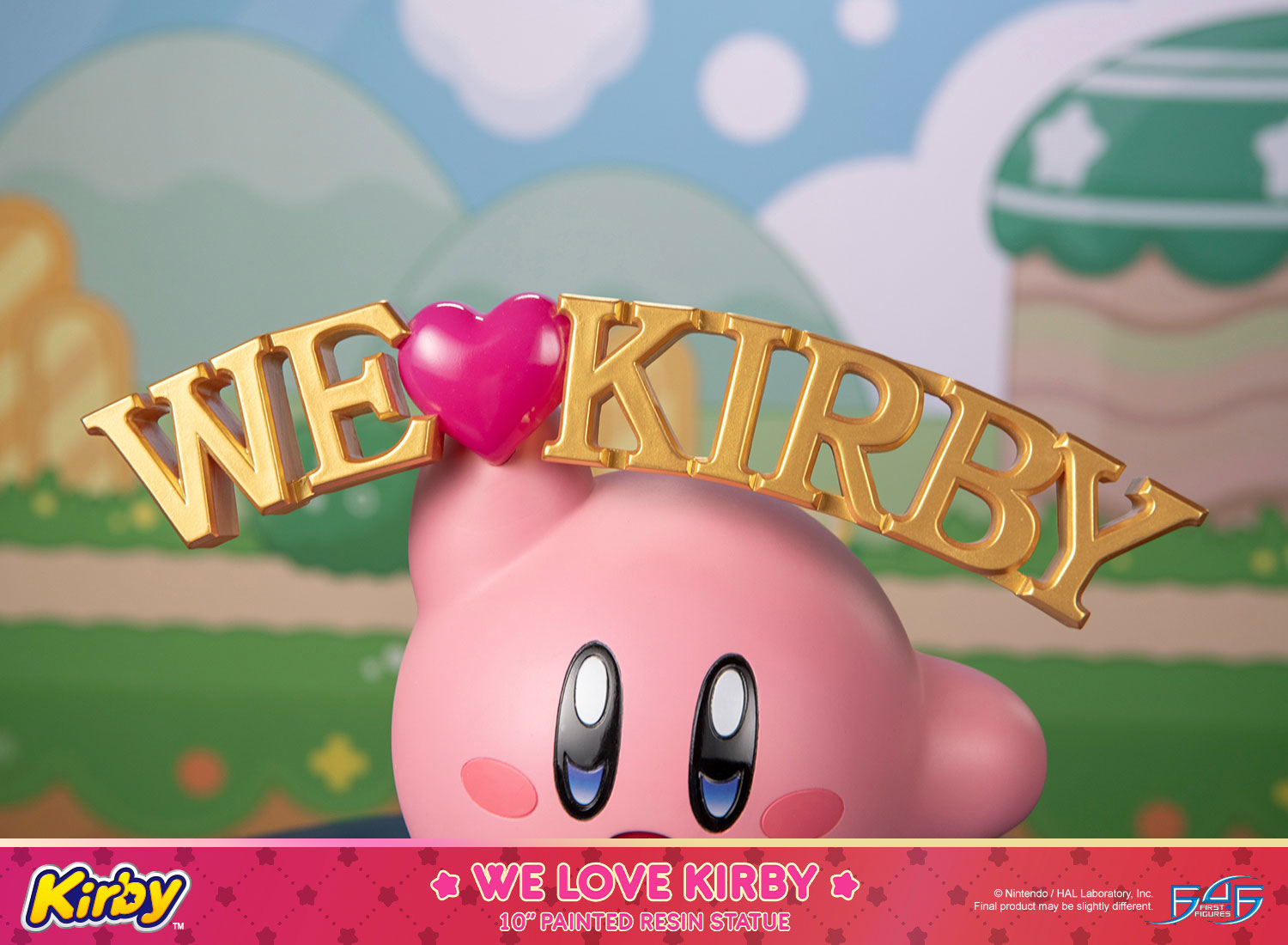 PRE-ORDER First4Figures - Kirby - We Love Kirby
