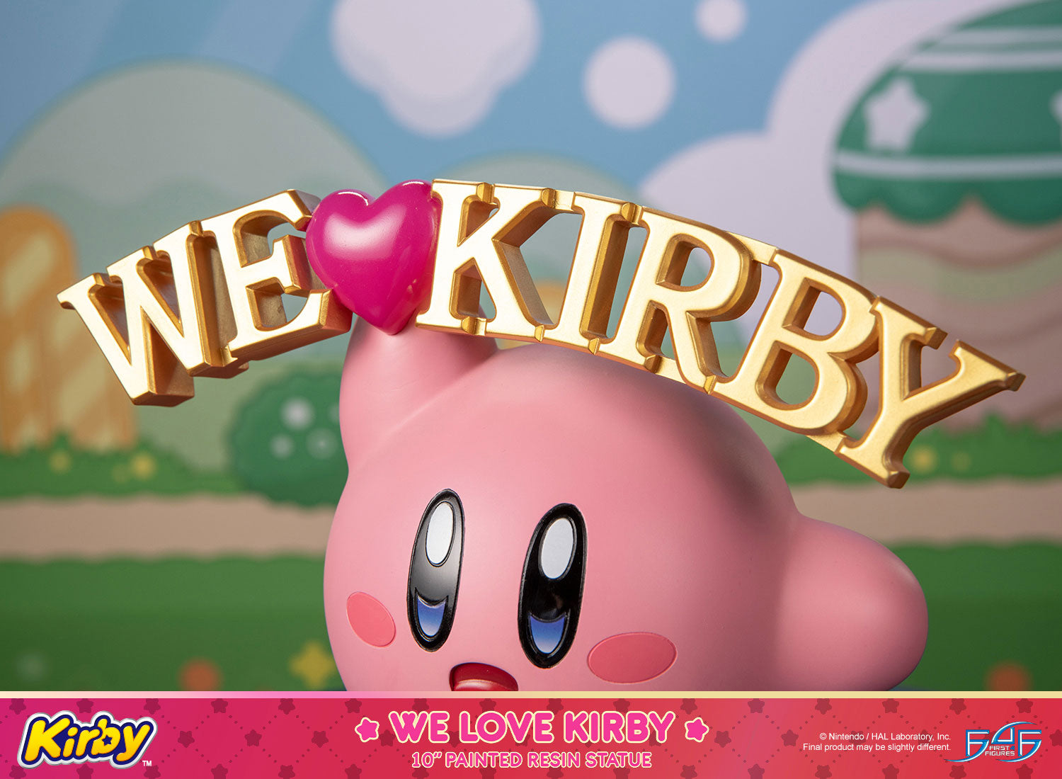 PRE-ORDER First4Figures - Kirby - We Love Kirby
