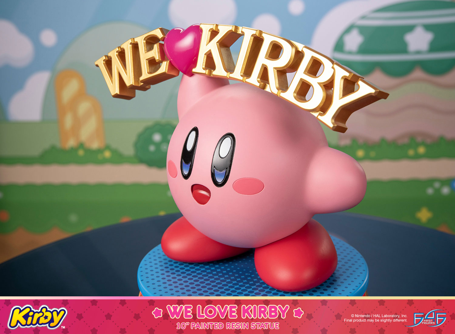 PRE-ORDER First4Figures - Kirby - We Love Kirby