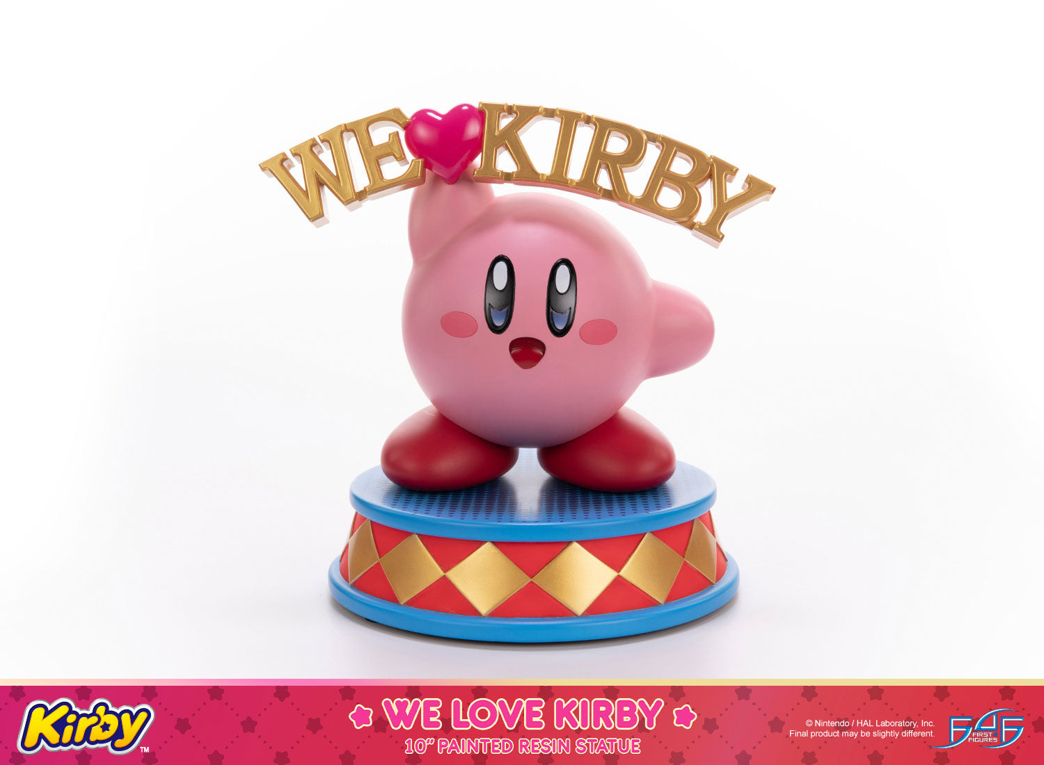 PRE-ORDER First4Figures - Kirby - We Love Kirby