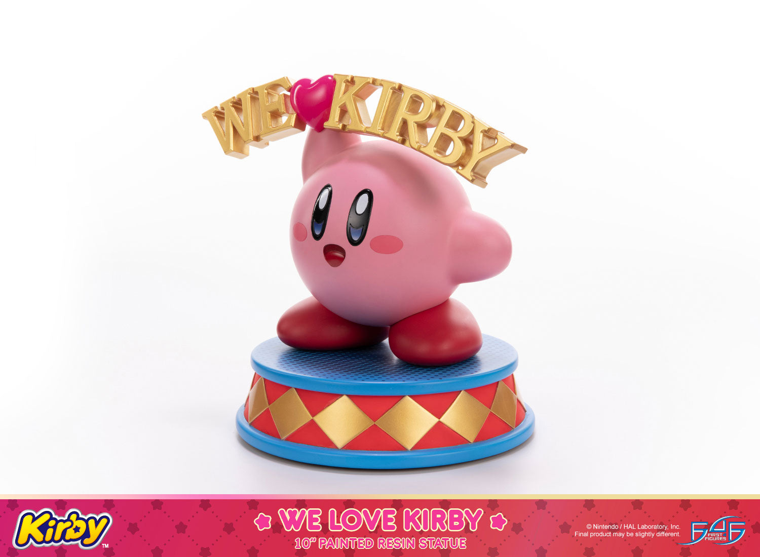 PRE-ORDER First4Figures - Kirby - We Love Kirby