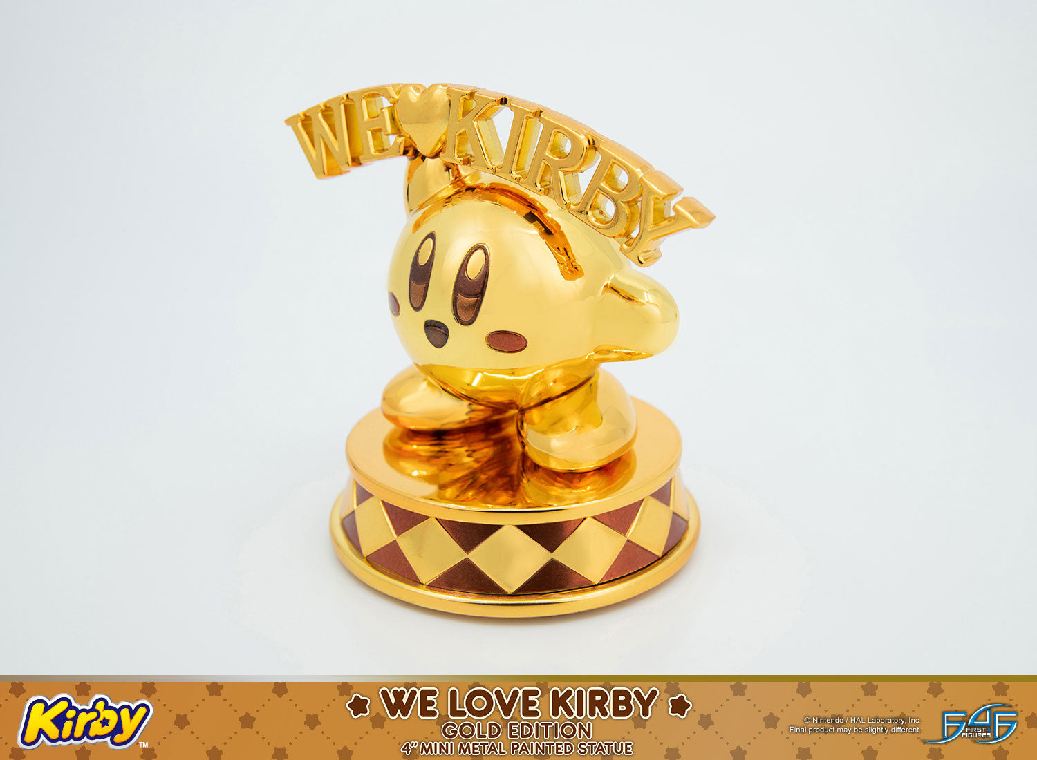 PRE-ORDER First4Figures - Kirby - We Love Kirby: Gold Edition