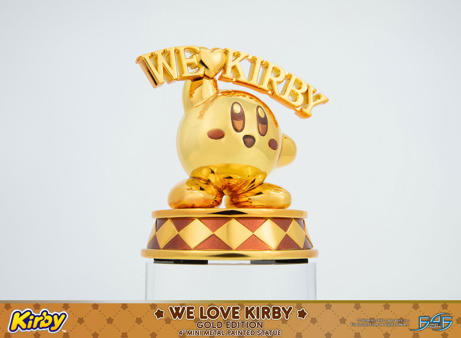 PRE-ORDER First4Figures - Kirby - We Love Kirby: Gold Edition