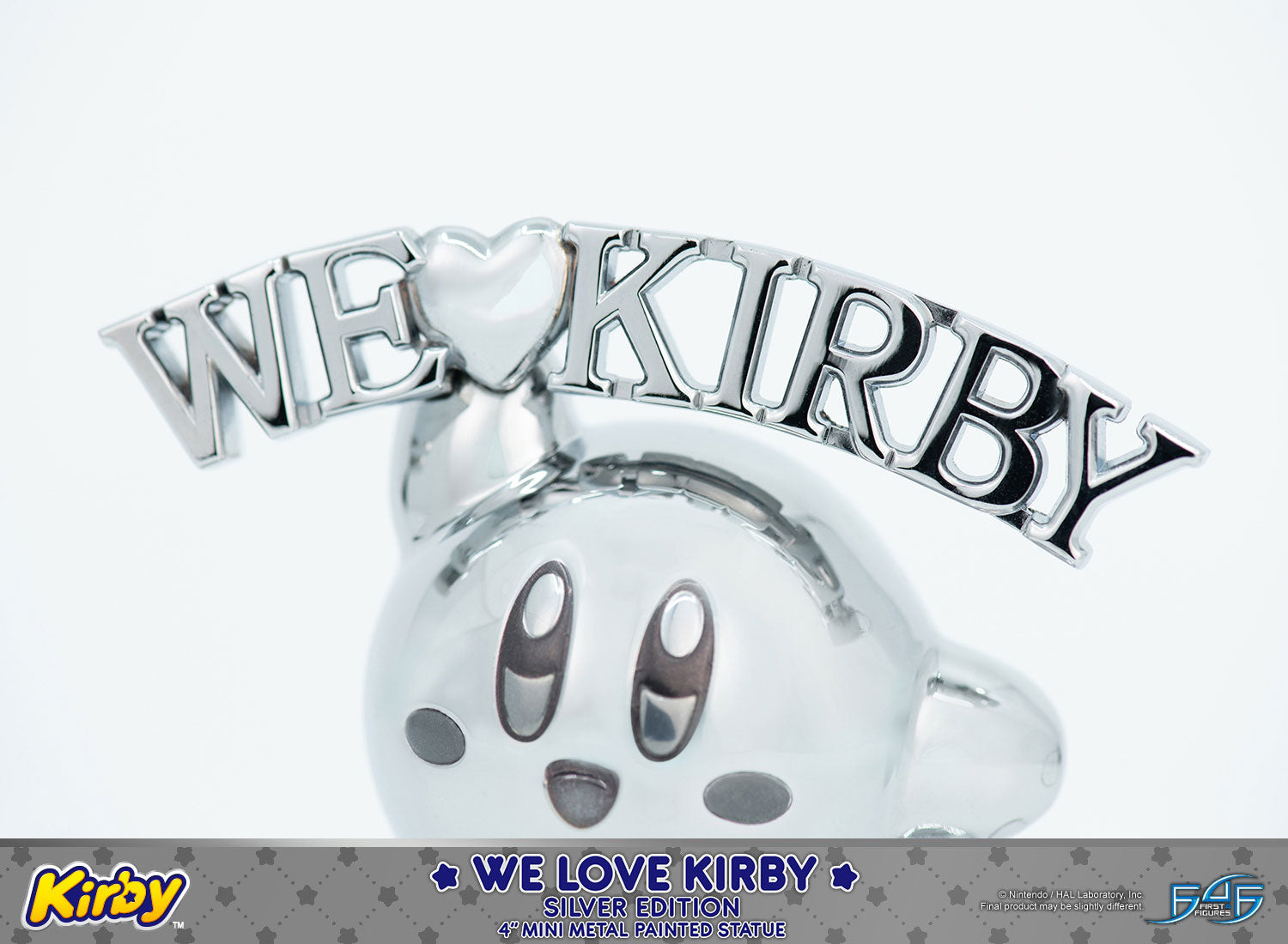 PRE-ORDER First4Figures - Kirby - We Love Kirby: Silver Edition