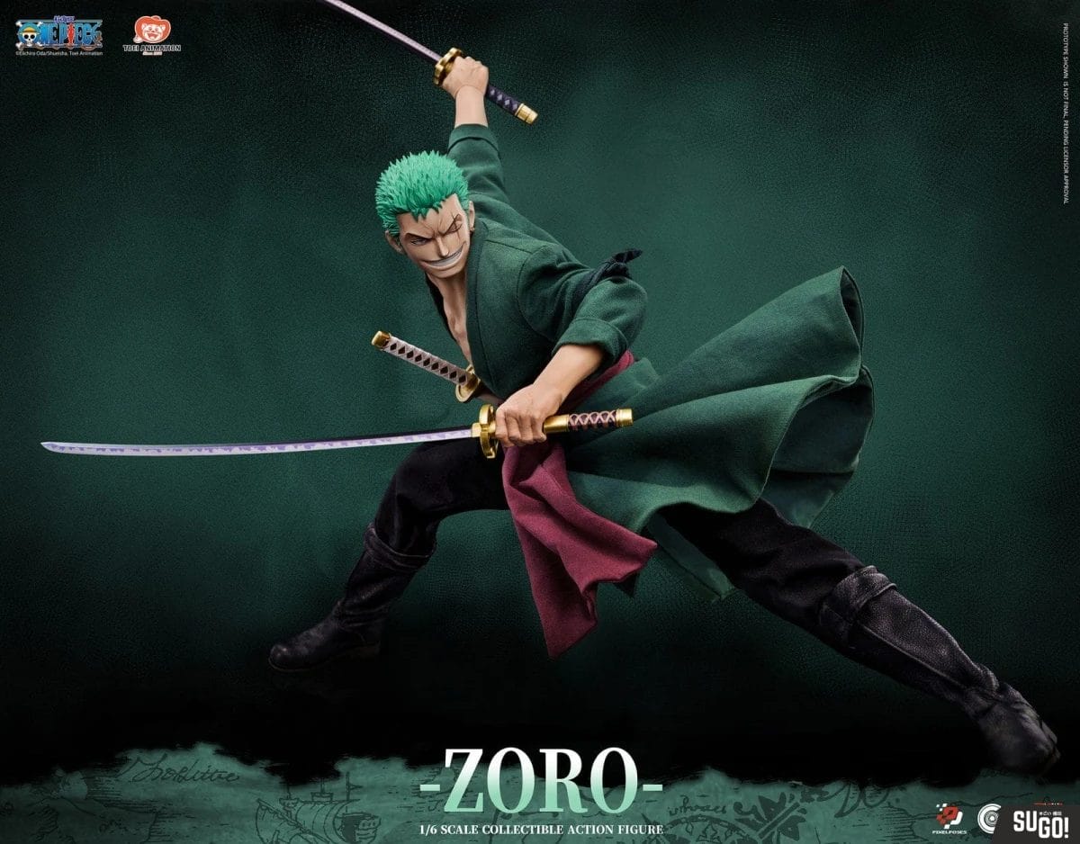 PRE-ORDER Jimei Palace - Cosmic Creations × Jimei Palace - One Piece - Roronoa Zoro: Deluxe Ver. 1/6