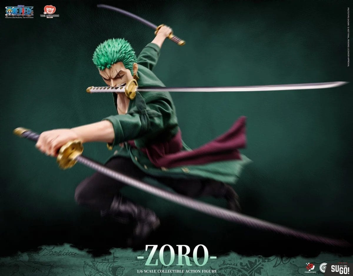 PRE-ORDER Jimei Palace - Cosmic Creations × Jimei Palace - One Piece - Roronoa Zoro: Deluxe Ver. 1/6
