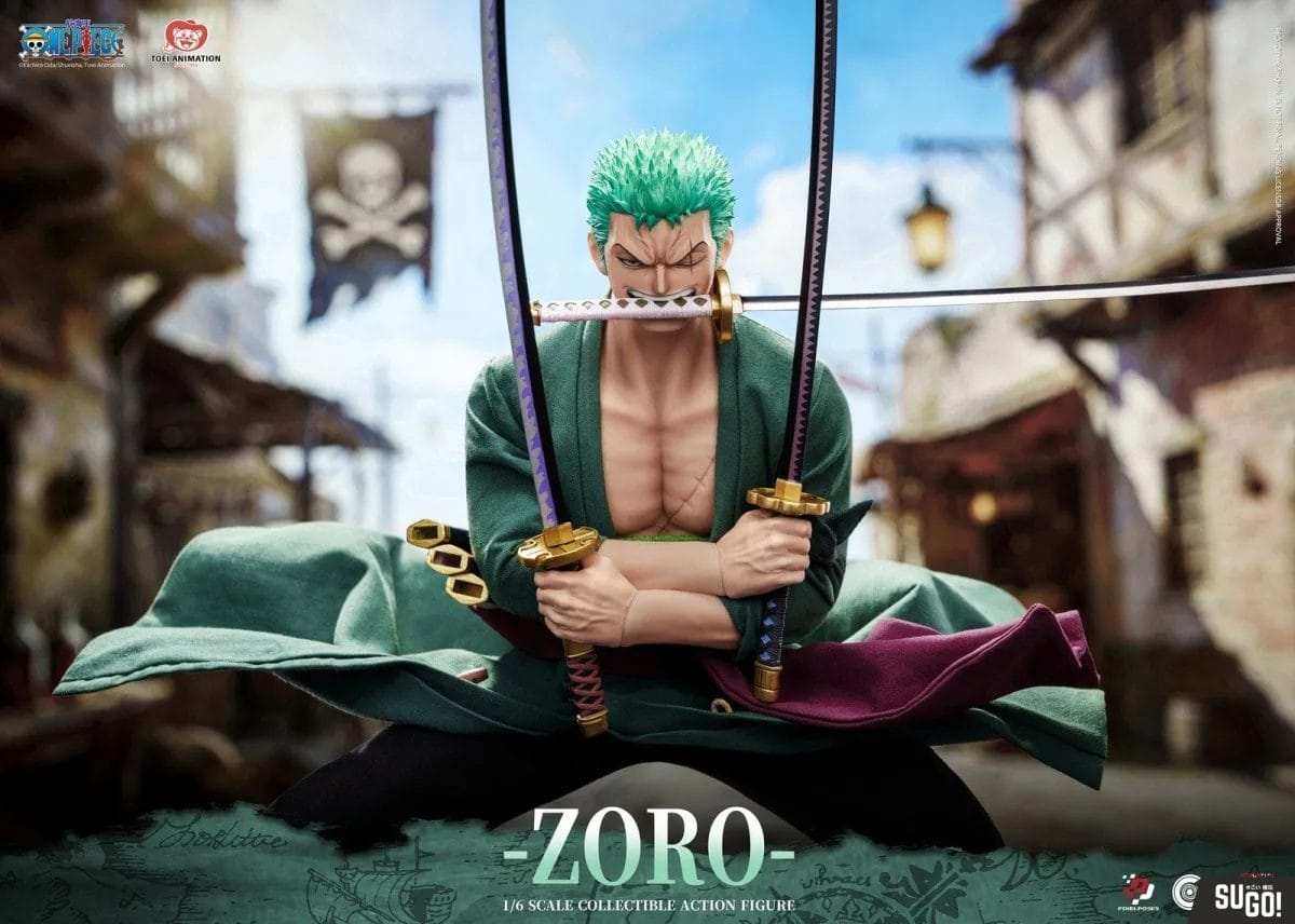 PRE-ORDER Jimei Palace - Cosmic Creations × Jimei Palace - One Piece - Roronoa Zoro: Deluxe Ver. 1/6