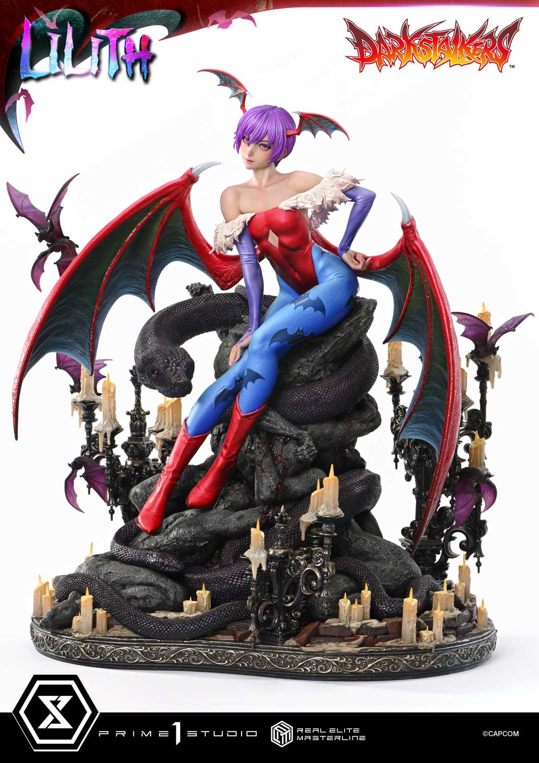 PRE-ORDER Prime 1 Studio - Real Elite Masterline - Darkstalkers - Lilith 1/4