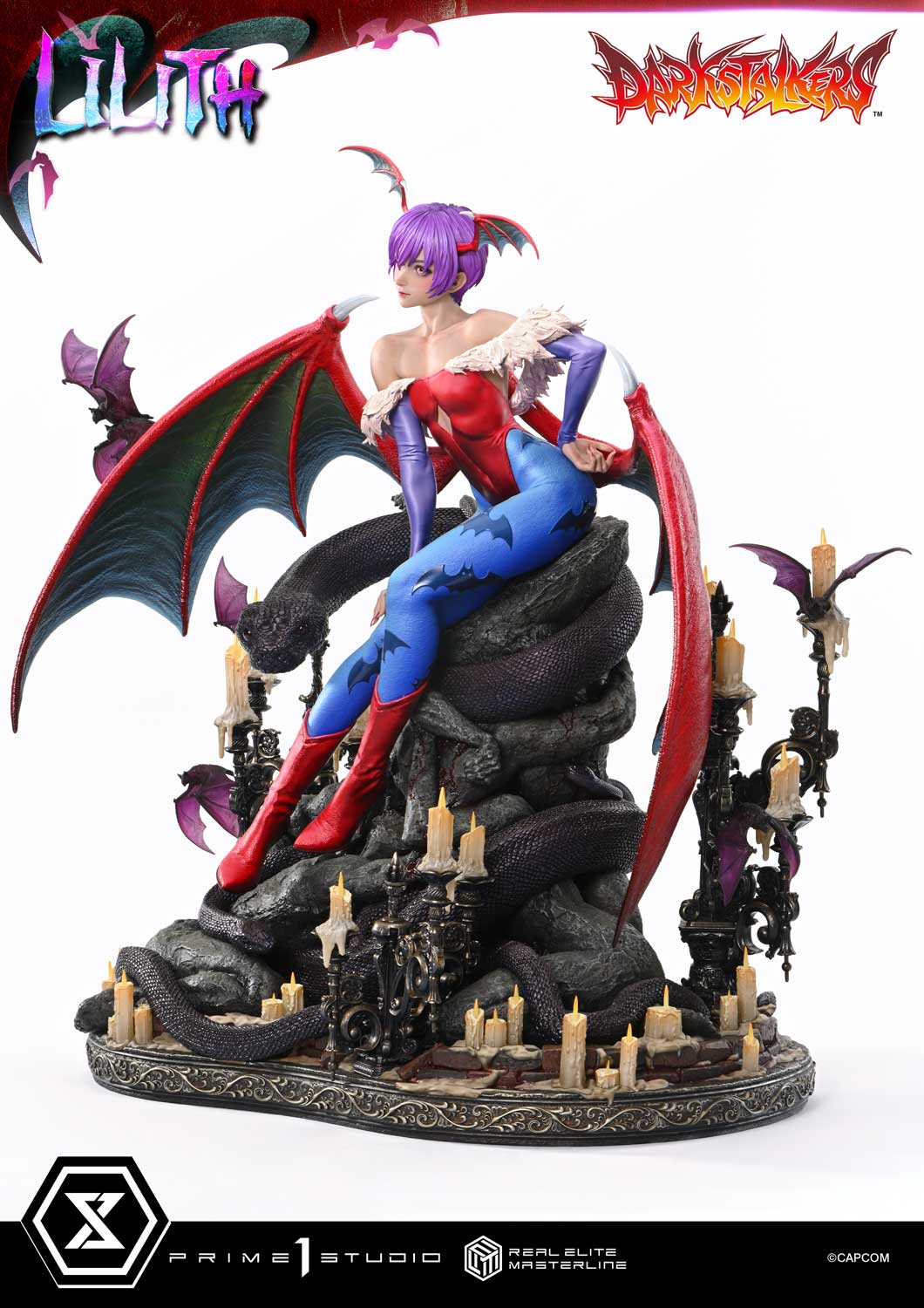 PRE-ORDER Prime 1 Studio - Real Elite Masterline - Darkstalkers - Lilith 1/4