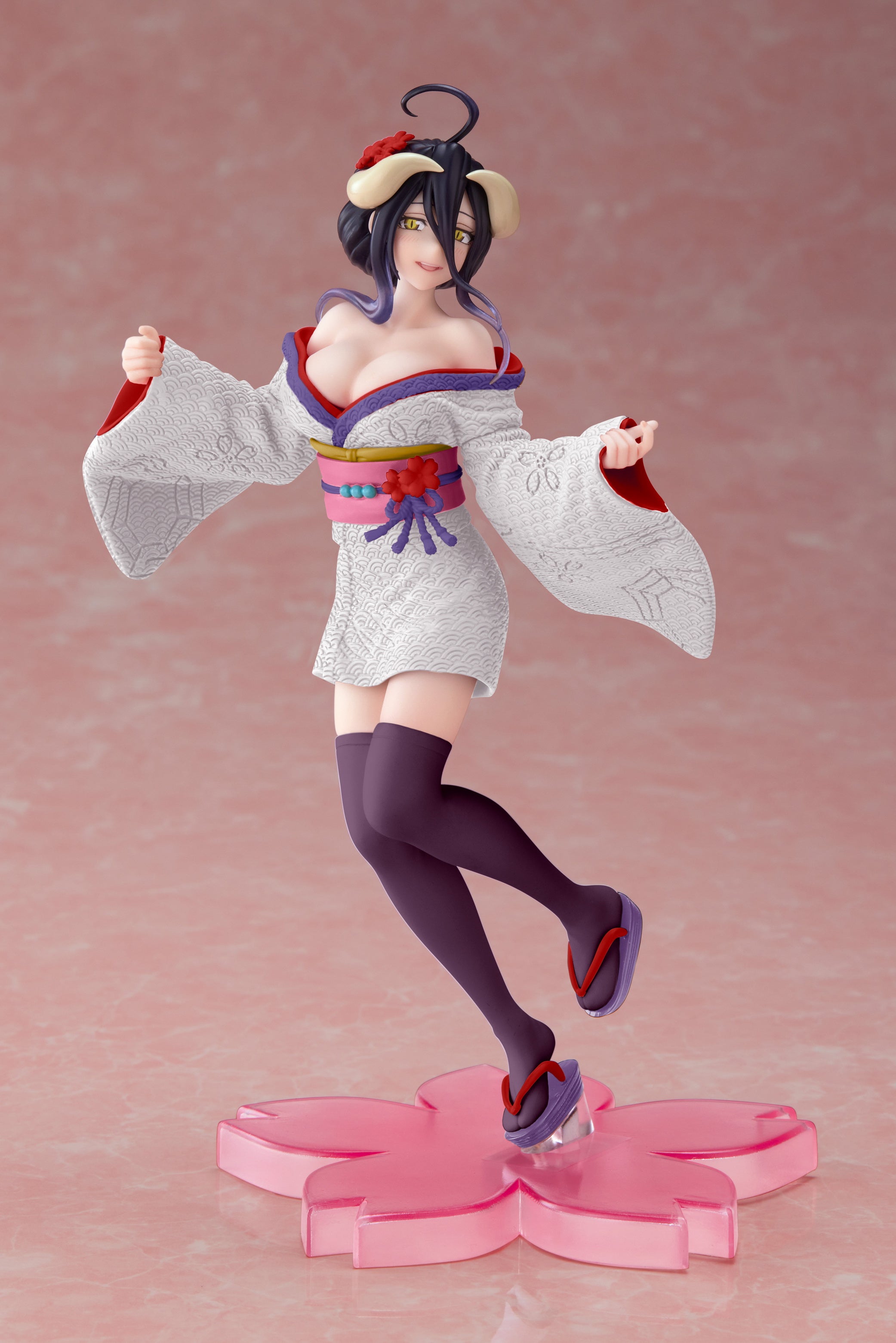 PRE-ORDER Taito - Overlord Coreful Figure - Albedo: Sakura Kimono Ver. Renewal Edition