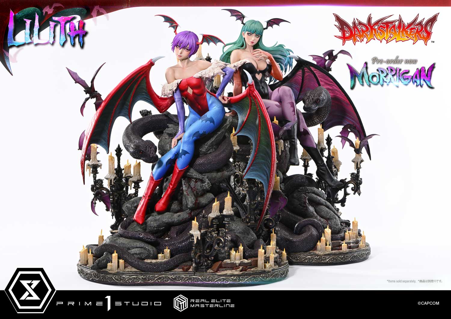 PRE-ORDER Prime 1 Studio - Real Elite Masterline - Darkstalkers - Lilith 1/4