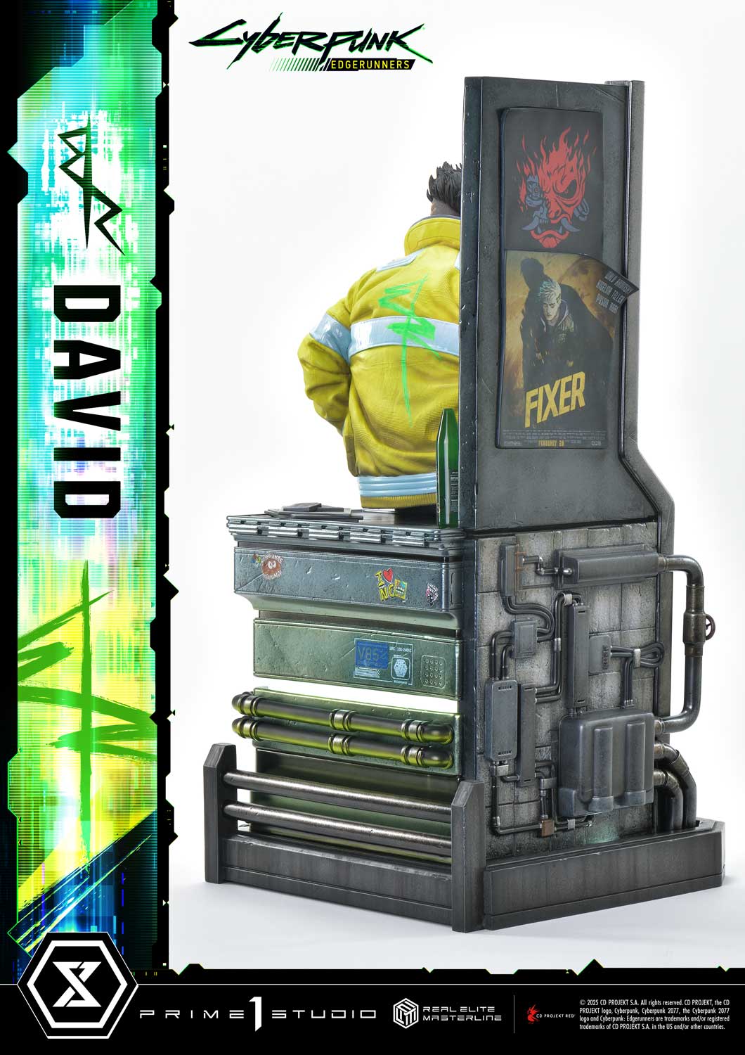PRE-ORDER Prime 1 Studio - Real Elite Masterline - Cyberpunk: Edgerunners - David: Deluxe Bonus Version 1/4
