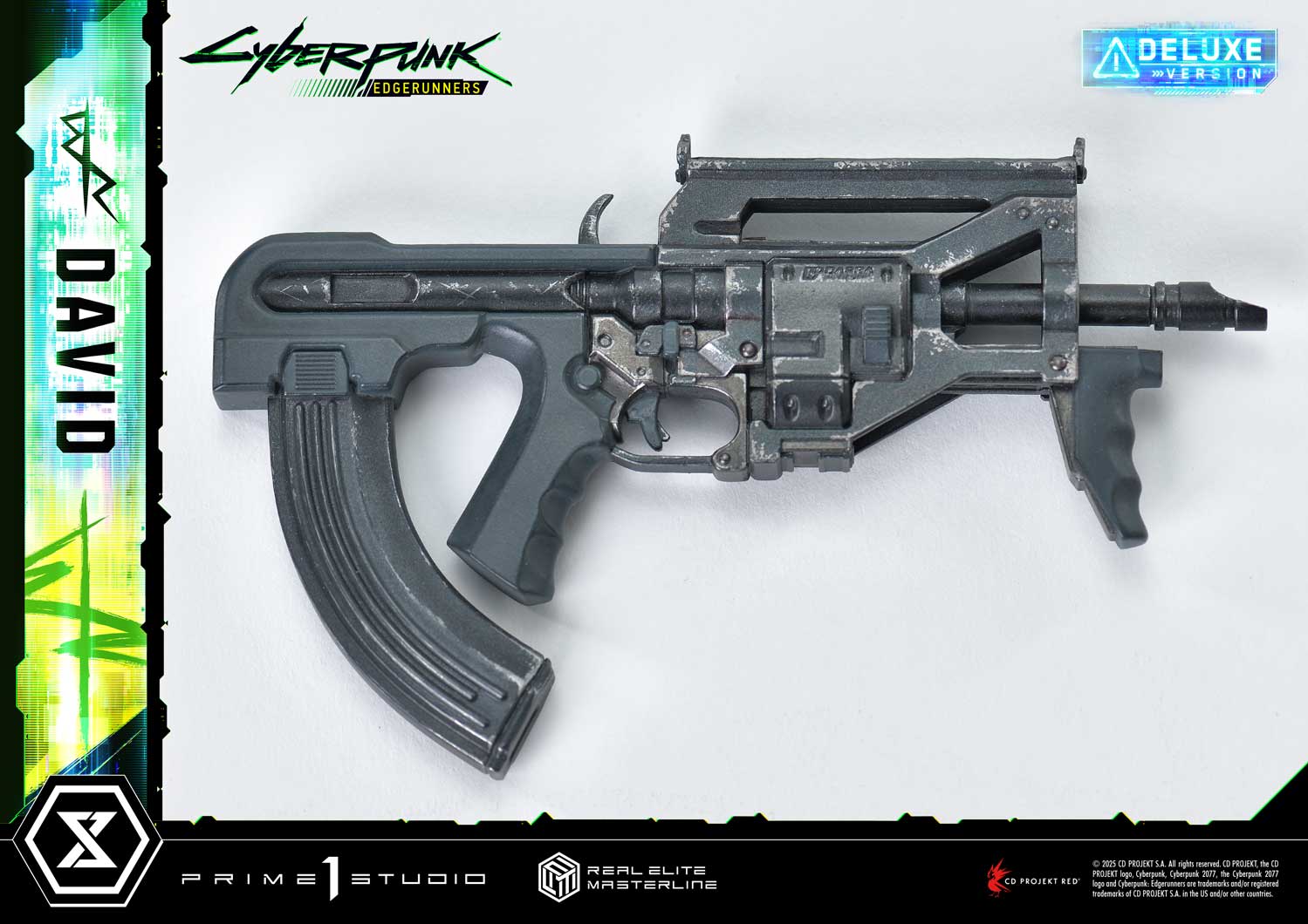 PRE-ORDER Prime 1 Studio - Real Elite Masterline - Cyberpunk: Edgerunners - David: Deluxe Bonus Version 1/4