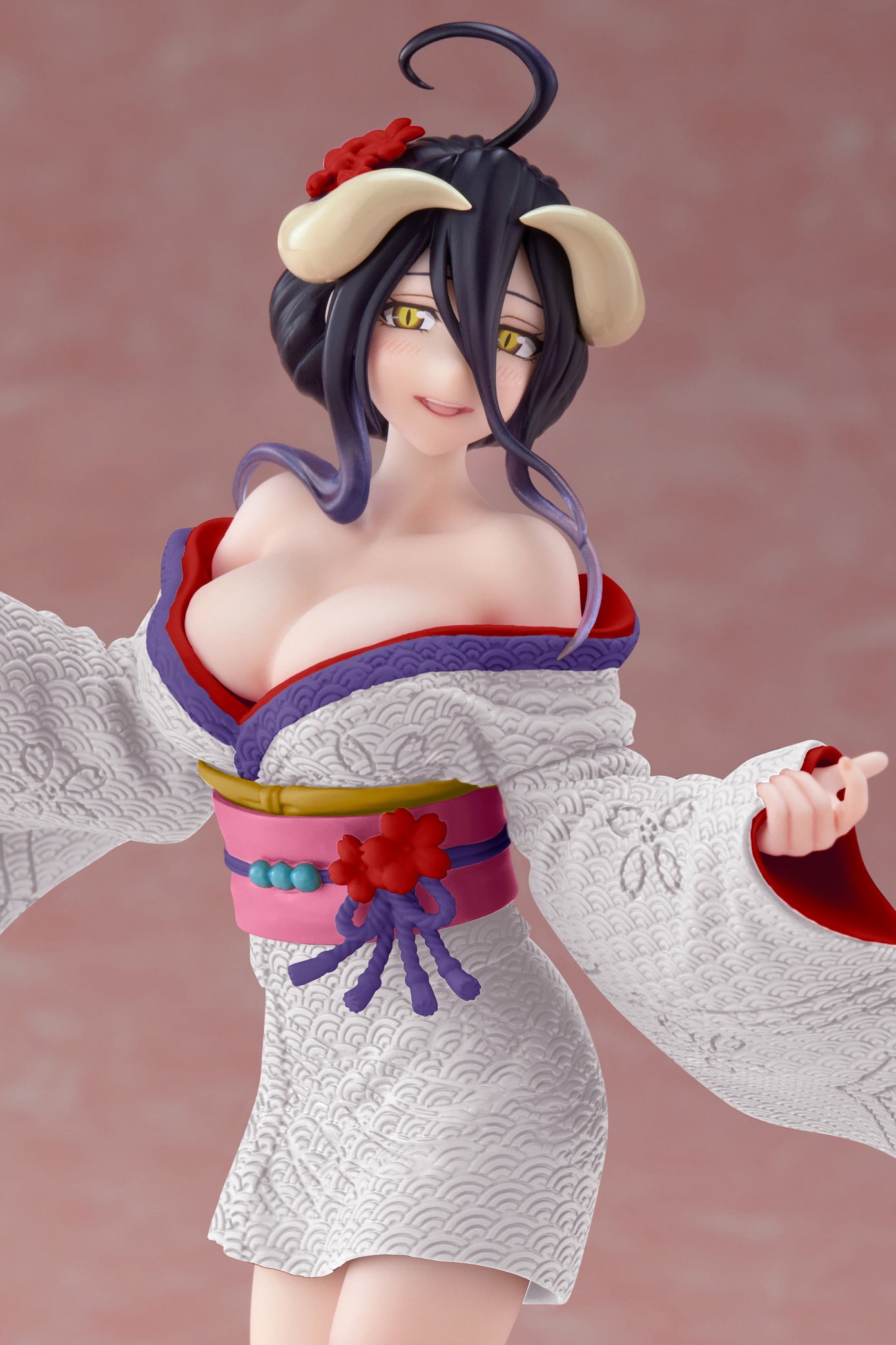 PRE-ORDER Taito - Overlord Coreful Figure - Albedo: Sakura Kimono Ver. Renewal Edition