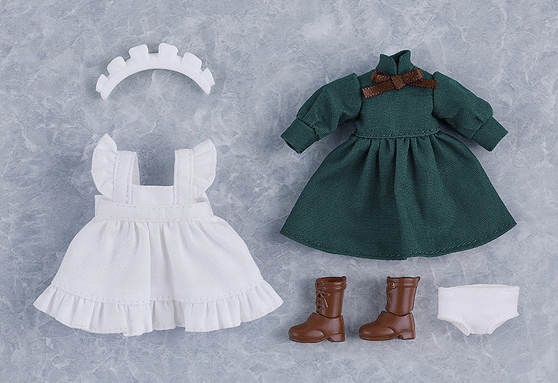 PRE-ORDER Good Smile Company - Nendoroid Doll Work Outfit Set: Maid Outfit Long: Green