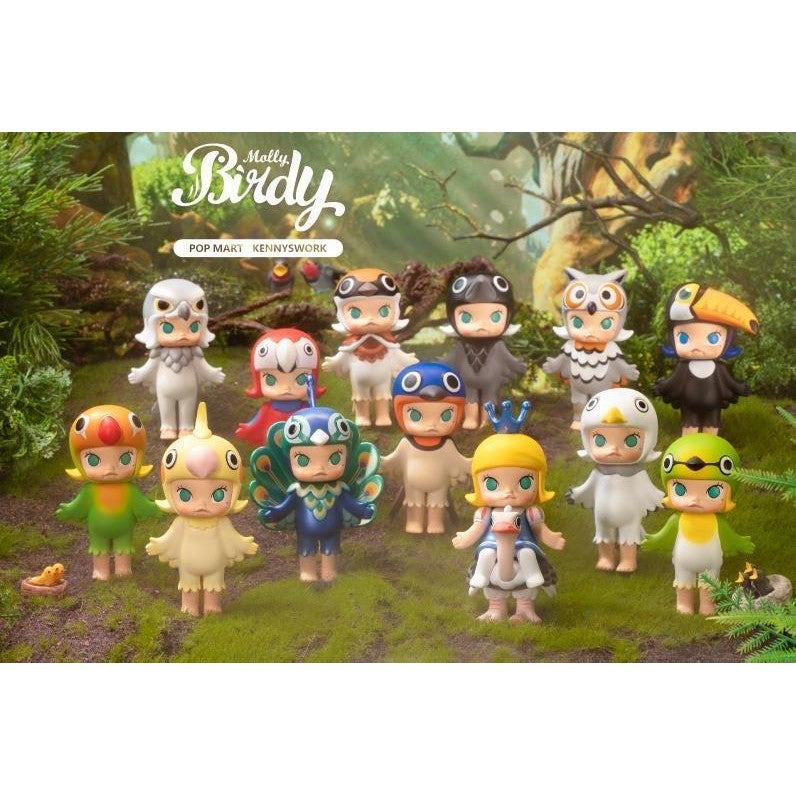 IN-STOCK POP MART - KENNYSWORK - Molly The Painter - Molly Birdy