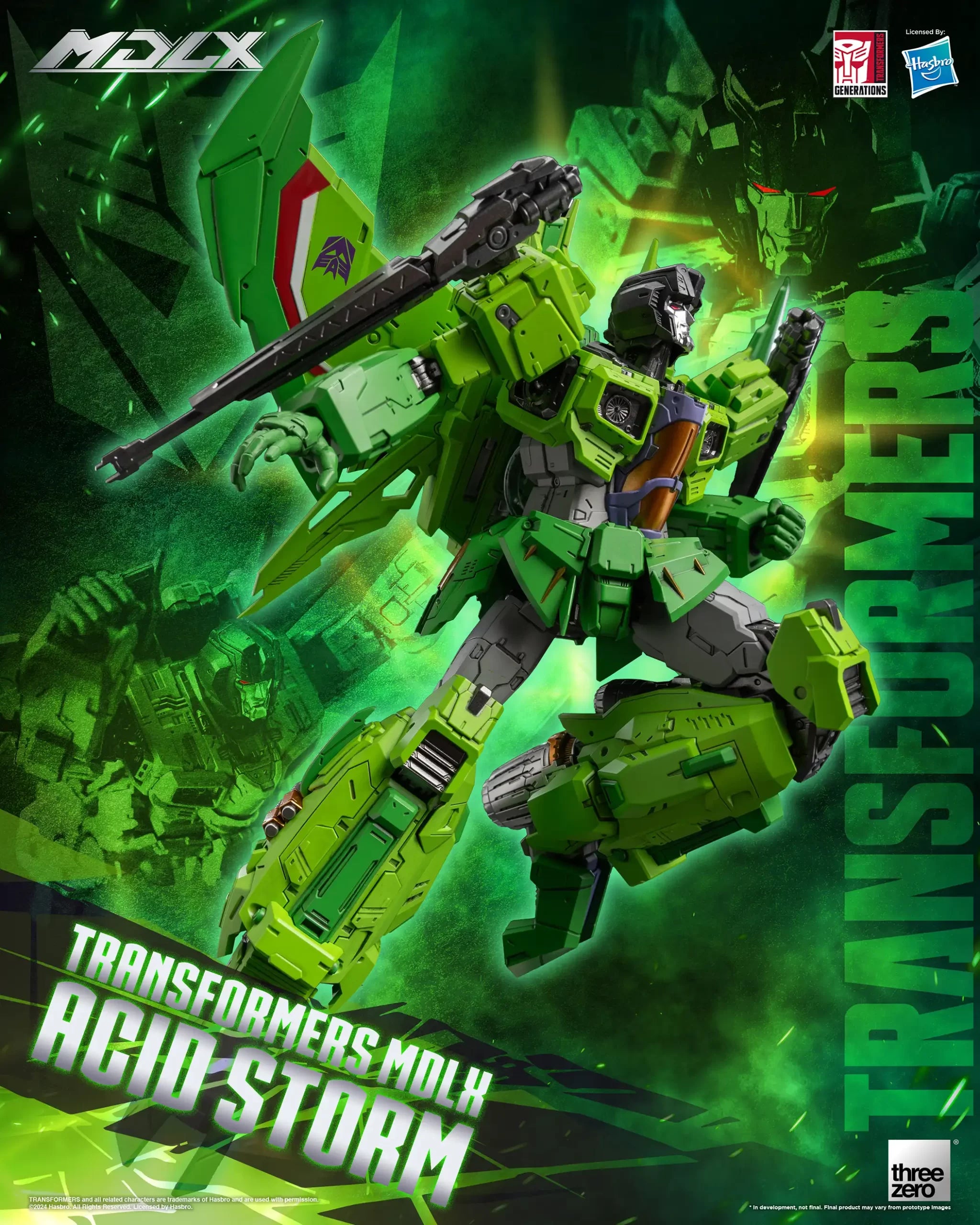 PRE-ORDER threezero - MDLX - Transformers - Acid Storm [EXCLUSIVE]