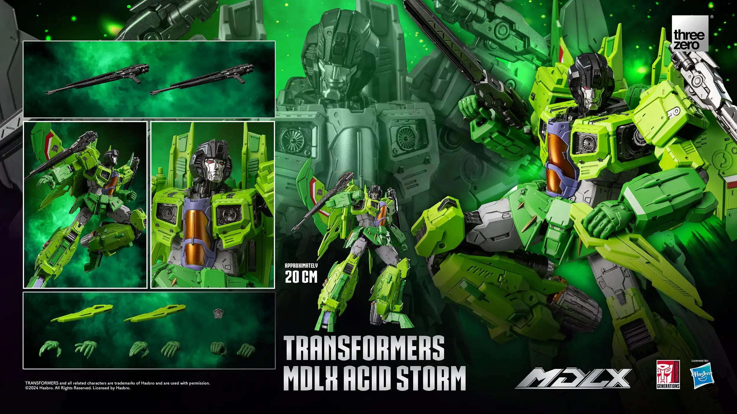 PRE-ORDER threezero - MDLX - Transformers - Acid Storm [EXCLUSIVE]