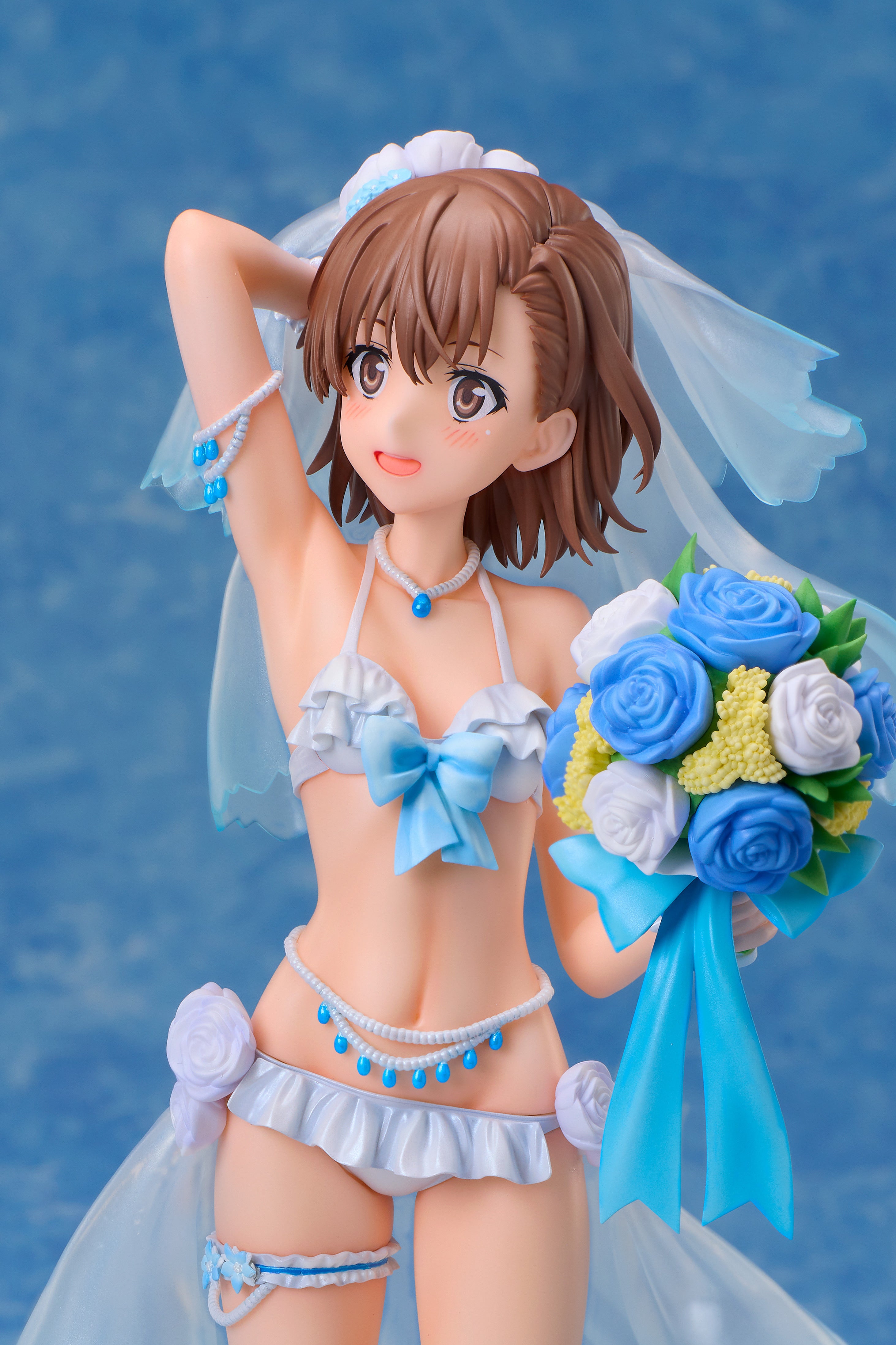 PRE-ORDER A DIMENSION - A Certain Scientific Railgun T - Mikoto Misaka: Wedding Swim Swimsuit Ver. 1/7