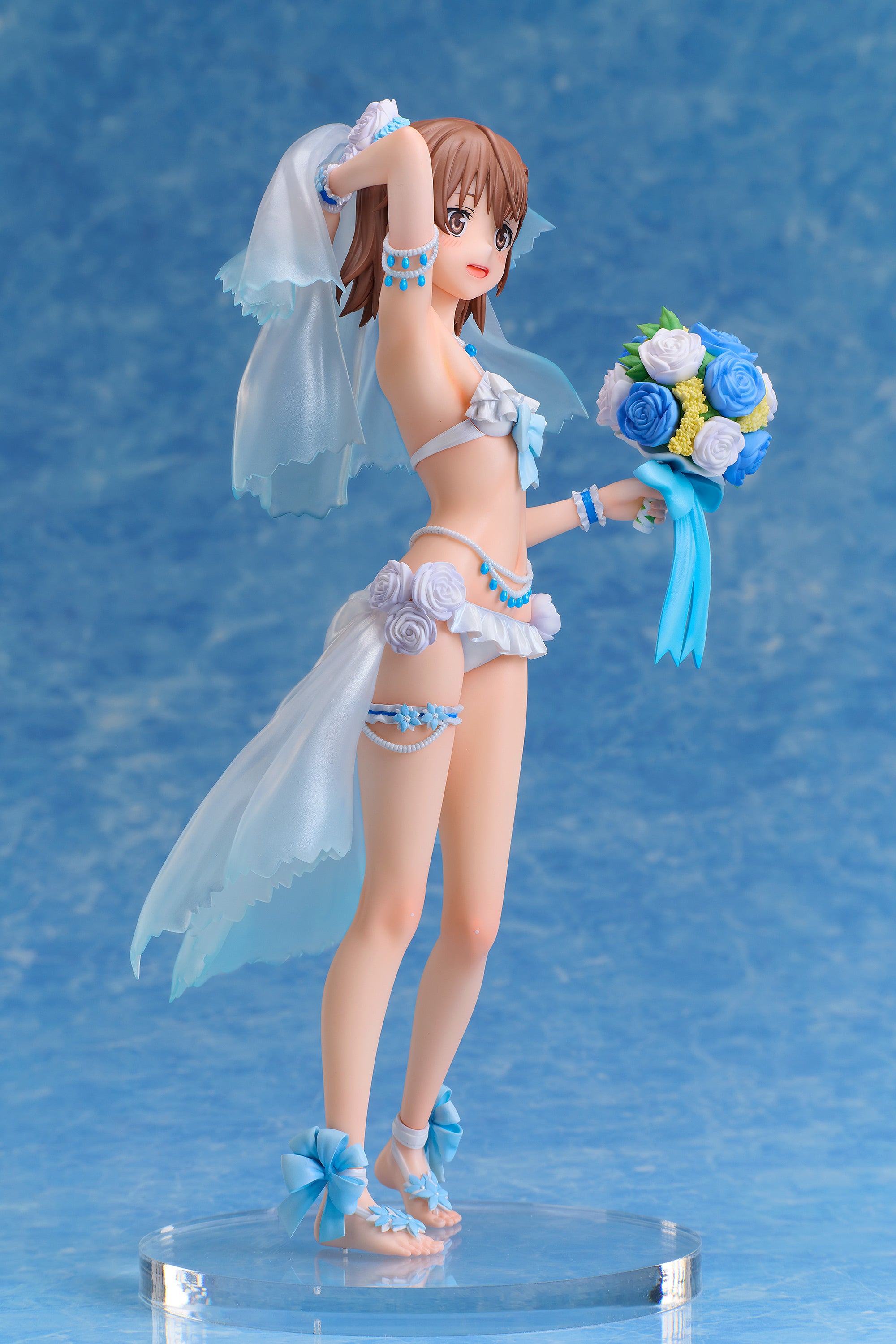 PRE-ORDER A DIMENSION - A Certain Scientific Railgun T - Mikoto Misaka: Wedding Swim Swimsuit Ver. 1/7
