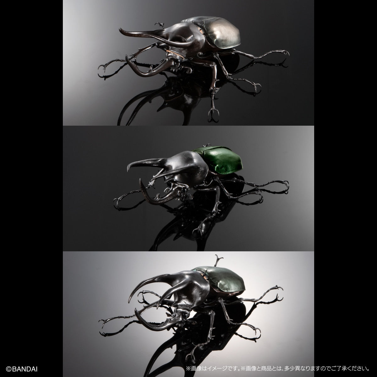 IN-STOCK Bandai - The Diversity of Life on Earth - Caucasus Beetle Display Stand Set [Set of 3] [EXCLUSIVE]