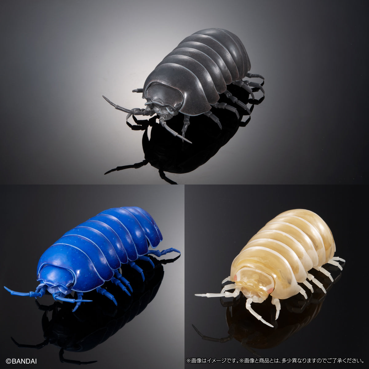 PRE-ORDER Bandai - The Diversity Of Life On Earth Advance Armadillidium Vulgare [Set of 3] [Heavy Paint Version] [EXCLUSIVE]