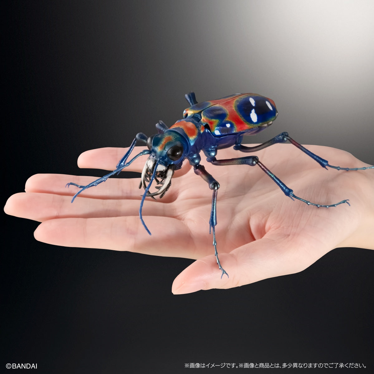 IN-STOCK Bandai - The Diversity of Life on Earth - Advance Sabertooth Longhorn Beetle and Tiger Beetle Display Stand Set [EXCLUSIVE]