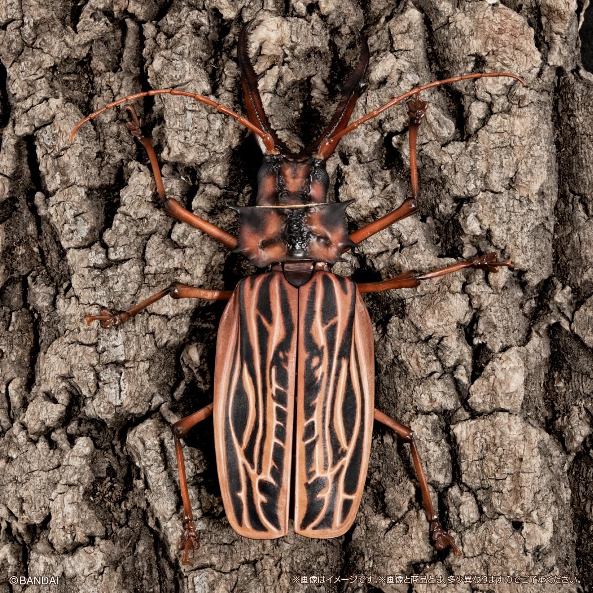 IN-STOCK Bandai - The Diversity of Life on Earth - Advance Sabertooth Longhorn Beetle and Tiger Beetle Display Stand Set [EXCLUSIVE]