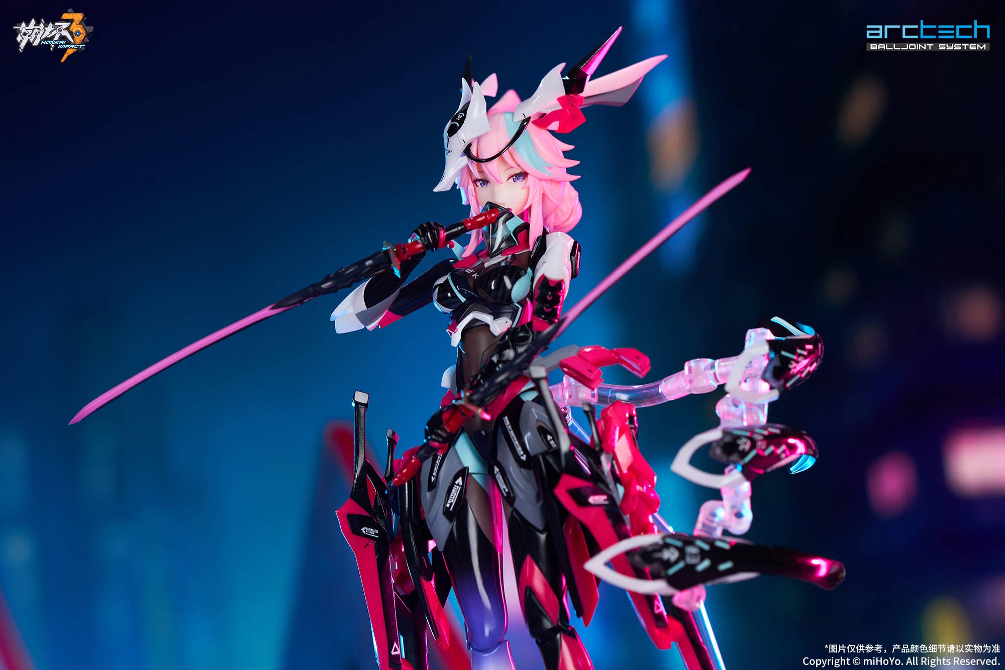 PRE-ORDER APEX - Archtech - Honkai Impact 3rd - Yae Sakura: Darkbolt Jonin Neon Shade Ver. w/ BONUS 1/8
