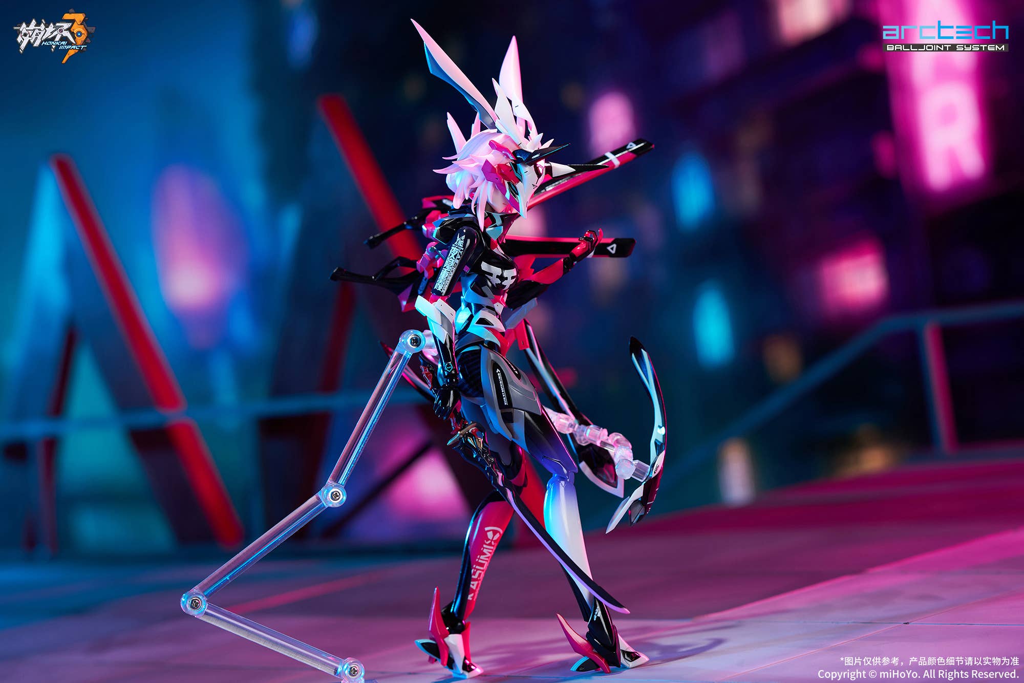 PRE-ORDER APEX - Archtech - Honkai Impact 3rd - Yae Sakura: Darkbolt Jonin Neon Shade Ver. w/ BONUS 1/8
