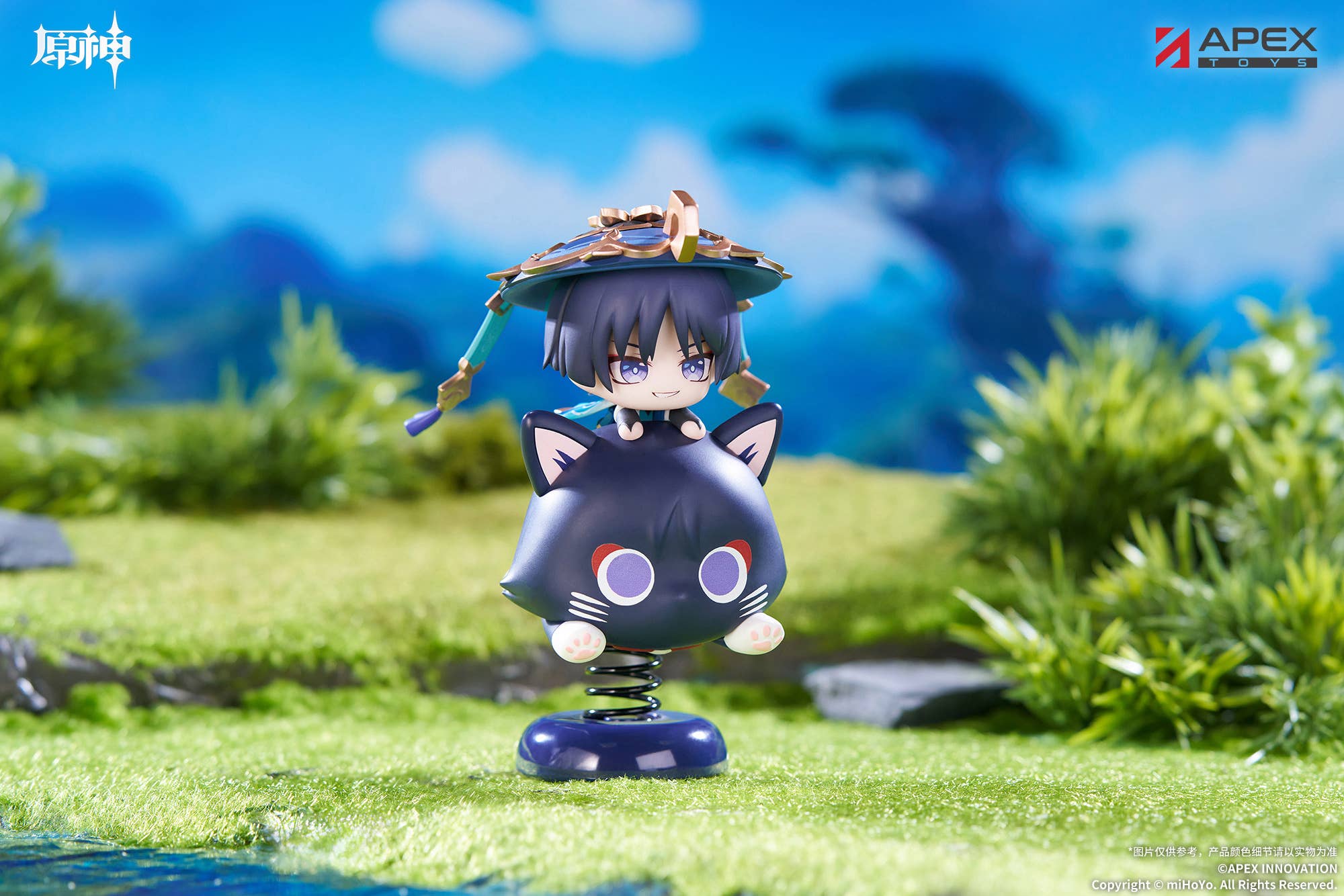 SPECIAL ORDER APEX - Chibi Chara Yurayura Stand - Genshin Impact - Wanderer [JP]