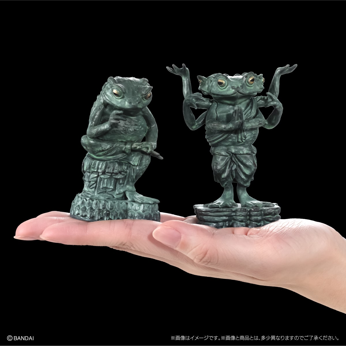 PRE-ORDER Bandai - Frog Miroku Buddha Statue And Ashura Statue Art In Gashapon
