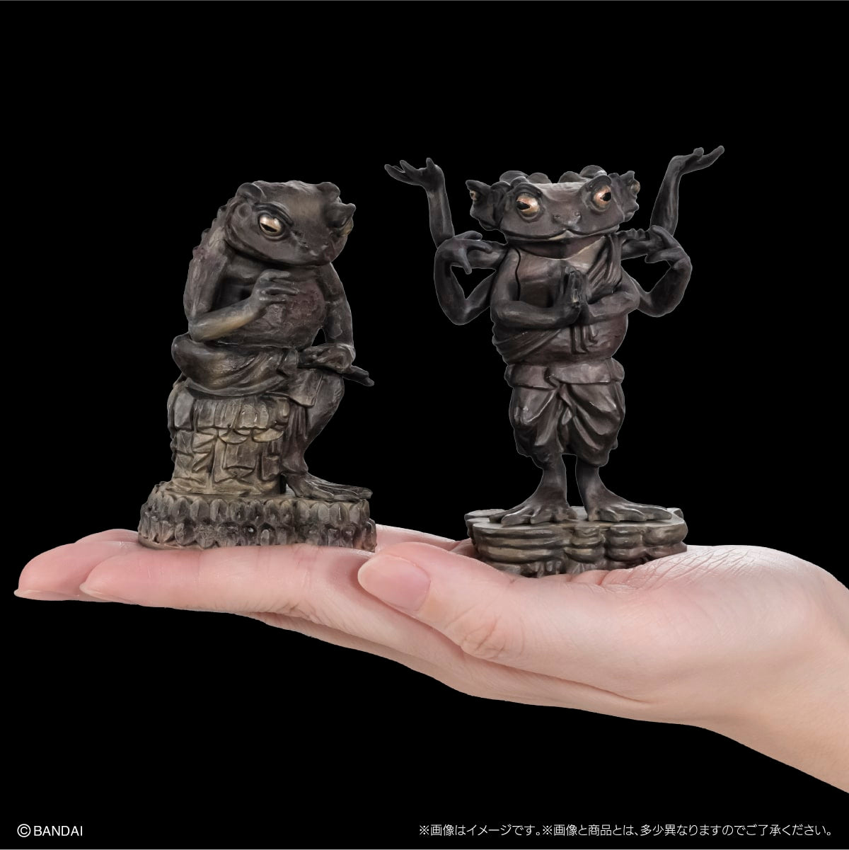 PRE-ORDER Bandai - Frog Miroku Buddha Statue And Ashura Statue Art In Gashapon