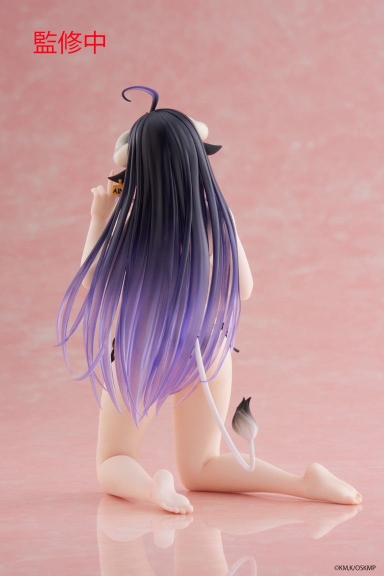 PRE-ORDER Taito - OVERLORD Desktop Cute Figure - Albedo: Cow Print Swimsuit Ver.