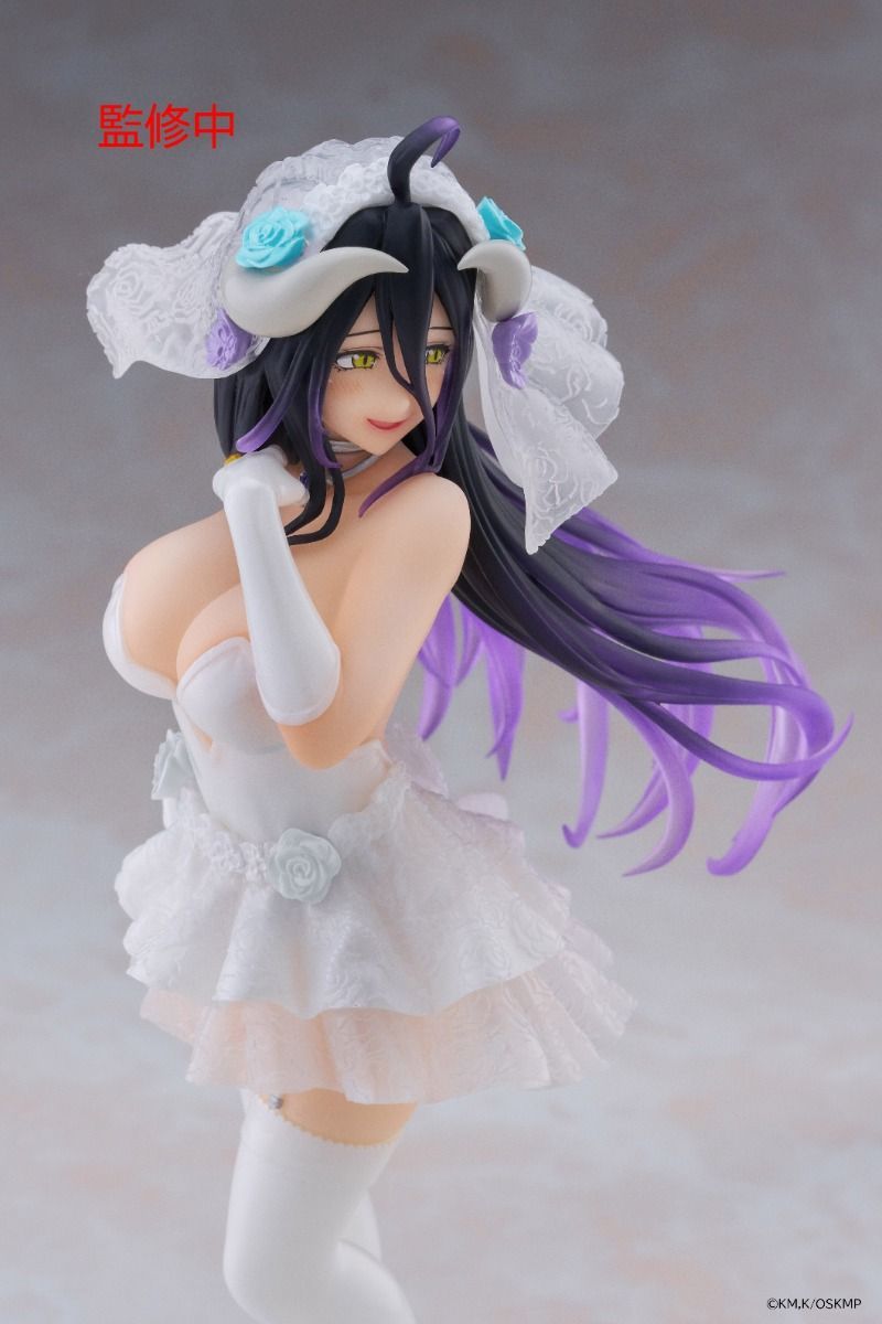 IN-STOCK Taito - Overlord Coreful Figure - Albedo: Wedding Ver.