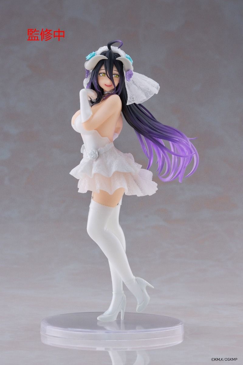 IN-STOCK Taito - Overlord Coreful Figure - Albedo: Wedding Ver.