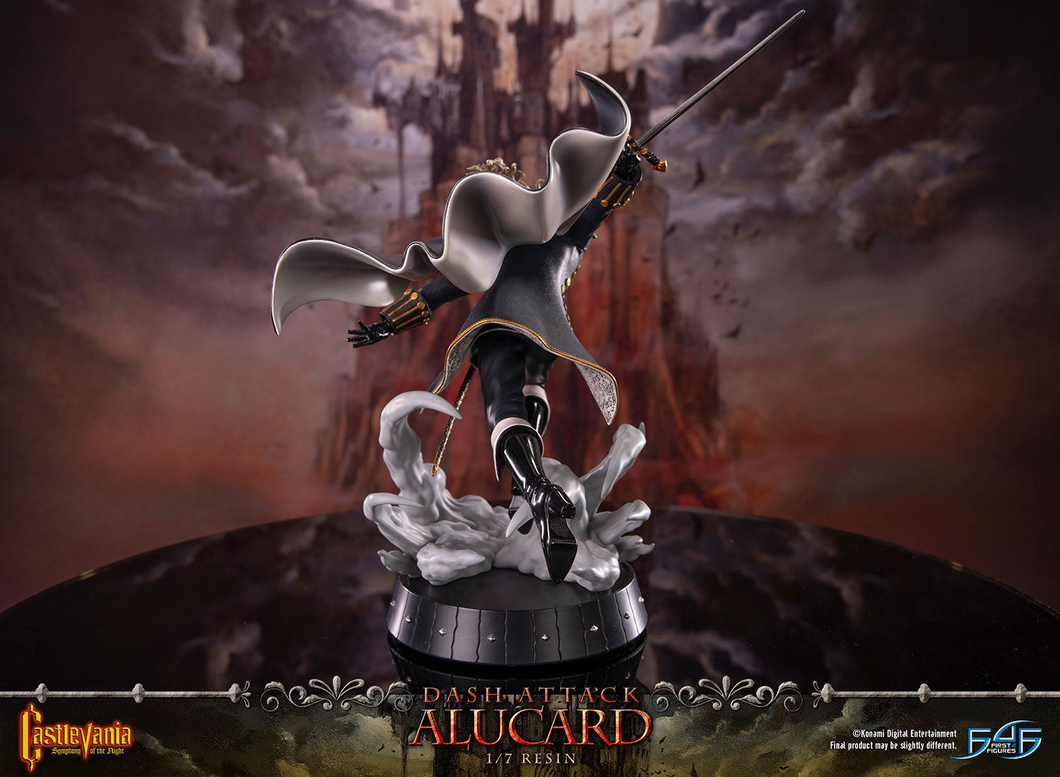 PRE-ORDER First4Figures - Castlevania: Symphony of the Night - Dash Attack Alucard 1/7