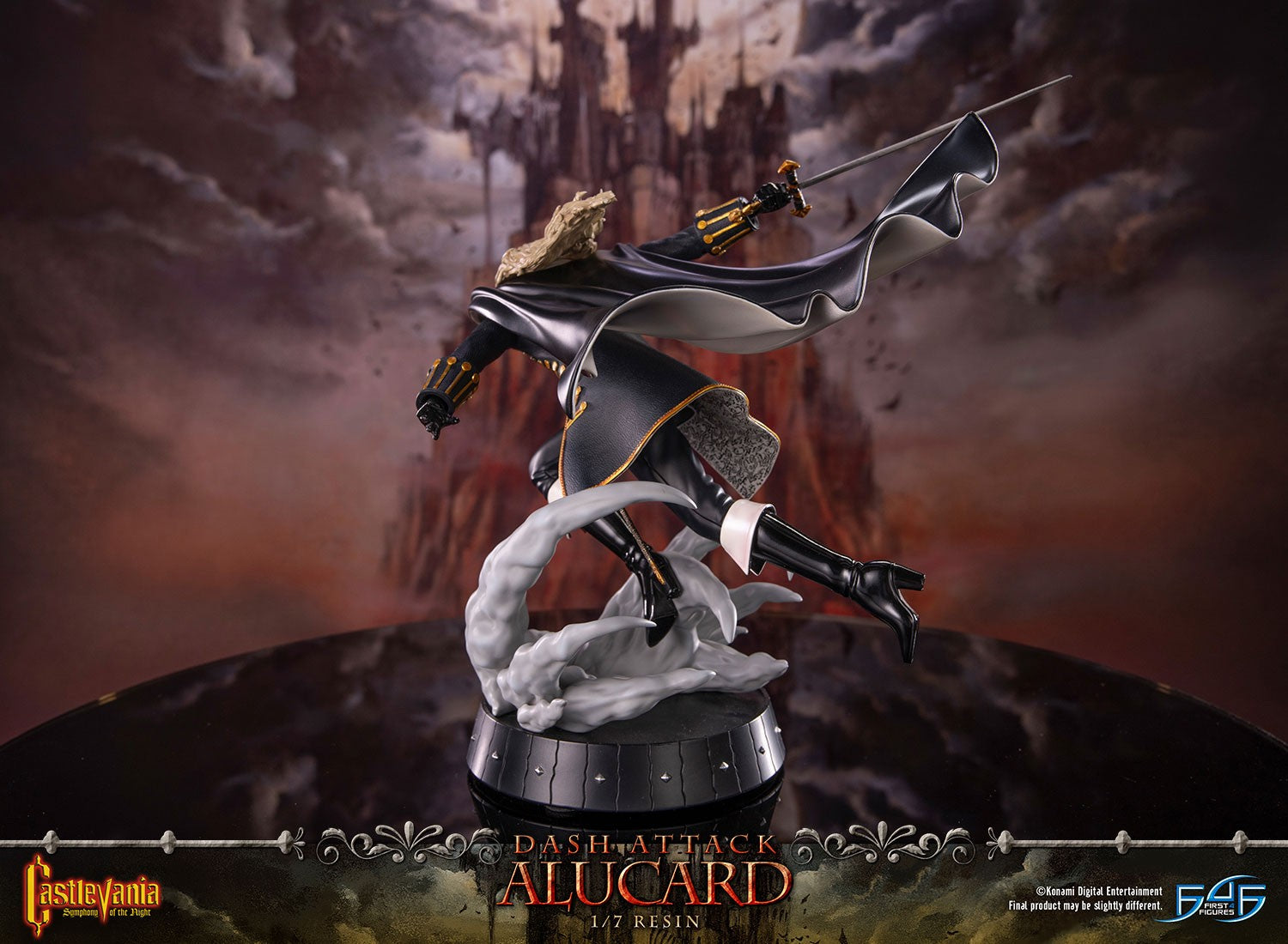 PRE-ORDER First4Figures - Castlevania: Symphony of the Night - Dash Attack Alucard 1/7