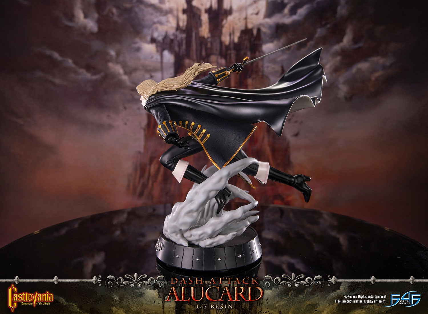 PRE-ORDER First4Figures - Castlevania: Symphony of the Night - Dash Attack Alucard 1/7