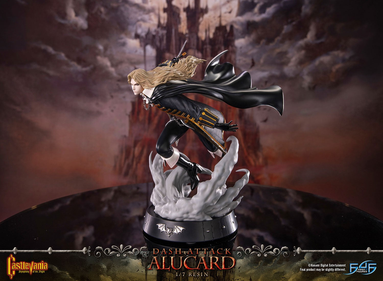 PRE-ORDER First4Figures - Castlevania: Symphony of the Night - Dash Attack Alucard 1/7