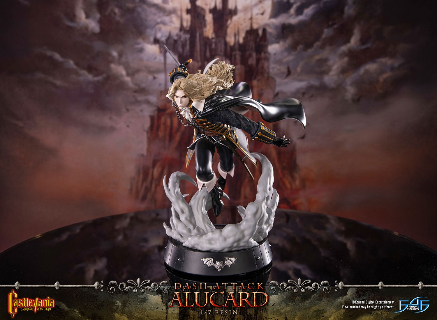 PRE-ORDER First4Figures - Castlevania: Symphony of the Night - Dash Attack Alucard 1/7
